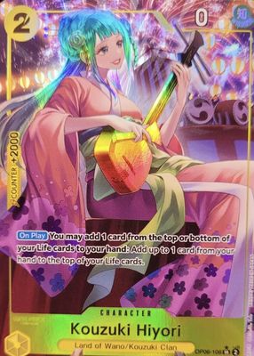 Kouzuki Hiyori 2024 Wings of the Captain #OP06-106 Super